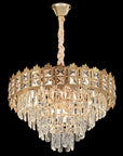 Lampa Wisząca Z Kryształami G049-cp 60cm 9