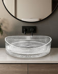 Umywalka nablatowa Rea Harper Transparent 2