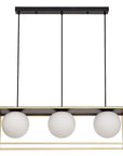 Lampa sufitowa Czarno Złota APP1164-3CP 2