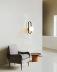 LAMPA ŚCIENNA KINKIET APP1755-1W BLACK WHITE 4