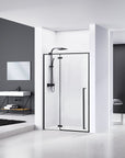 Drzwi prysznicowe FARGO BLACK MAT 110