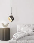 Lampa Sufitowa Wisząca Led G087-1cp Czarna Metaliczna 6