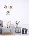 Lampa wisząca APP1091-3CP Złota