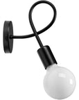 Lampa Kinkiet Ścienny Metalowy Loft PARADISE 392199 Czarna 1