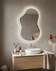 LUSTRO ŚCIENNE LED UNO 80x55 cm 3