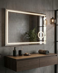 Lustro ścienne LED 80x60cm HAVEN 3