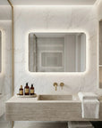 Lustro ścienne LED 80x60cm TOP-3 3