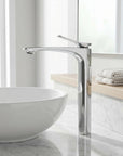 Bateria Umywalkowa PREMIUM REA Vision Chrom Wysoka 3