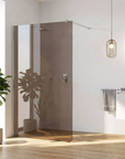 Kabina prysznicowa Walk-In Rea Flexi Brown / Chrome 120 3