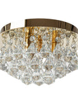 LAMPA KRYSZTAŁOWA PLAFON APP1038-3CP Złota