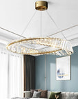 KRYSZTAŁOWA LAMPA SUFITOWA LED APP1202-CP