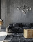 Lampa Sufitowa Szklane Kule APP1021-6CP 3