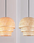 LAMPA WISZĄCA BAMBUSOWA APP1629-1CP