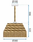 Lampa Wisząca Boho APP1067-1CP