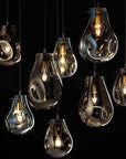 Lampa Sufitowa Wisząca Szklana APP328-1CP Amber