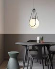 Lampa Sufitowa Wisząca APP1792-1CP 20cm Czarna 4