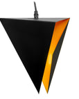 LAMPA SUFITOWA TRÓJKĄTNA GEOMETRYCZNA APP253-1CP CZARNA 5