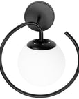 LAMPA ŚCIENNA KINKIET APP1152-1W Czarna