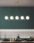 Lampa Sufitowa Wisząca Gold APP1780-5CP 2