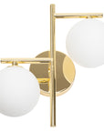 LAMPA ŚCIENNA KINKIET APP1171-2W Złoty