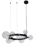 Lampa Wisząca APP1159-10CP Czarna