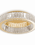 Lampa Kryształowa Plafon App1721-c 50 Cm Złota 1