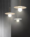 Lampa Wisząca klosz 10cm APP939-1CP Złota