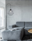 Lampa stojąca podłogowa APP538-1F Czarna