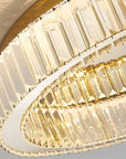 Lampa Kryształowa Plafon App1721-c 50 Cm Złota 4