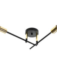 LAMPA ŚCIENNA KINKIET APP1119-2W Czarna