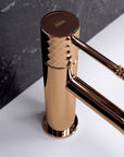 Bateria Umywalkowa Rea Lungo Diamond Miedź Niska 5