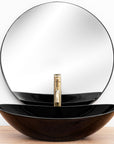 Umywalka Ceramiczna Nablatowa Royal 60 Black
