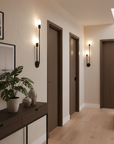 LAMPA ŚCIENNA KINKIET APP1147-2W czarna 3