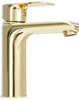 Bateria Umywalkowa REA BLOOM Złota Gold Niska
