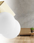 LAMPA ŚCIENNA KINKIET APP1229-2W Złota 6