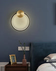 LAMPA ŚCIENNA KINKIET LED APP1385-CW OLD GOLD 30cm