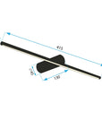 KINKIET ŁAZIENKOWY LED 40CM APP1344-W GOLD