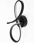 LAMPA ŚCIENNA KINKIET LED APP1050-W Czarna