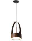 Lampa wisząca LED APP1187-CP Wood Rose Gold