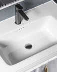Zestaw Mebli Łazienkowych Z Umywalką Astor 60cm Biały 3