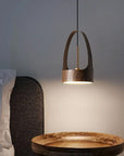 Lampa wisząca LED APP1187-CP Wood Rose Gold