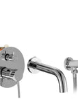 Bateria wannowa podtynkowa Rea Lungo chrom + Box
