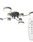 LAMPA SUFITOWA APP528-8C Szara