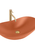 Umywalka nablatowa Rea Royal Cinnamon Matt 2