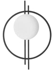 LAMPA ŚCIENNA KINKIET APP1435-W CZARNA