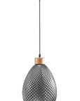Lampa Sufitowa Szklana Retro APP897-1CP Czarna