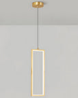 Lampa Sufitowa Wisząca Led Lhj084-1cp Złota 4