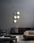 LAMPA ŚCIENNA KINKIET APP1144-4W złota