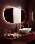 Lustro ścienne LED 100x60cm TOP-4 4