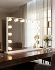 Lustro LED Hollywood Białe 80x60 4
